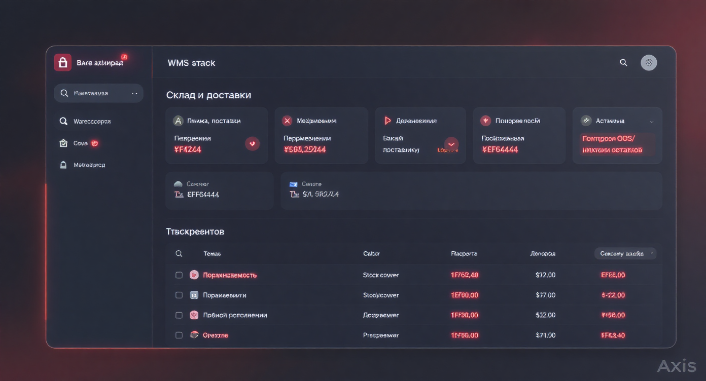 Схема интеграций