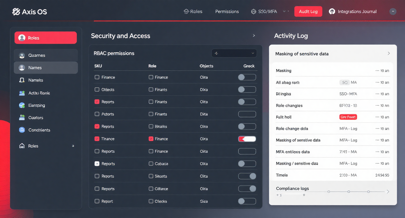Схема интеграций